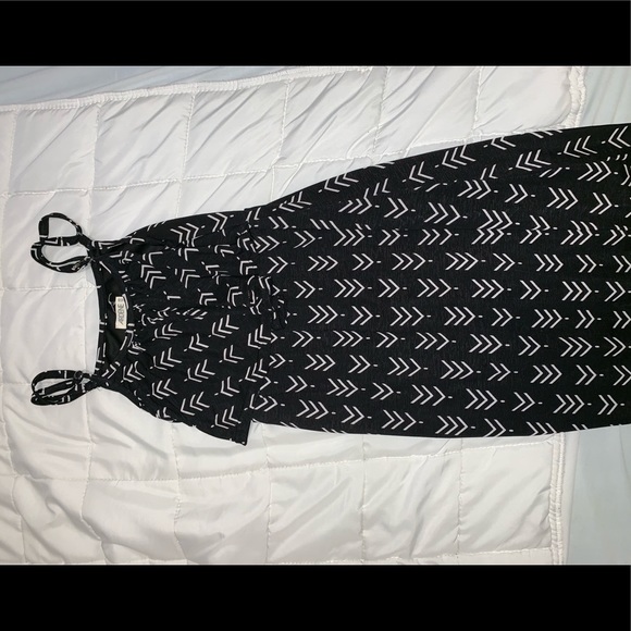 Maxi black and white dress - Picture 1 of 1